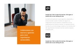 Diseño De Sitio Web Dos Cursos De Negocios. Para Cualquier Dispositivo