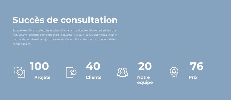 Comptoir de notre travail Page de destination