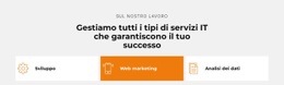 Progettazione Di Siti Web Premium Per Innovazioni IT In Fase Di Sviluppo