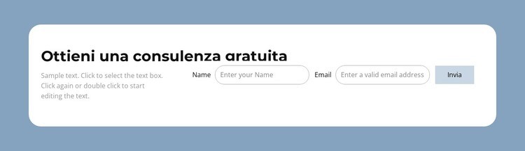 Ottieni una consulenza gratuita Progettazione di siti web