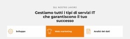 Innovazioni IT In Fase Di Sviluppo - Mockup Del Sito Web Reattivo