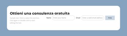 Ottieni Una Consulenza Gratuita - Layout Del Sito Web HTML