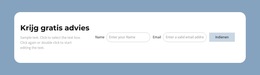 Krijg Gratis Advies - Webpaginasjabloon