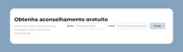 Web Design Incrível Para Obtenha Aconselhamento Gratuito