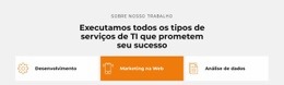 Inovações De TI Em Desenvolvimento - Modelo HTML5 Moderno