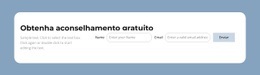 Modelo De Site Para Obtenha Aconselhamento Gratuito