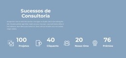 Contador Do Nosso Trabalho - Modelo HTML5 Pronto Para Usar