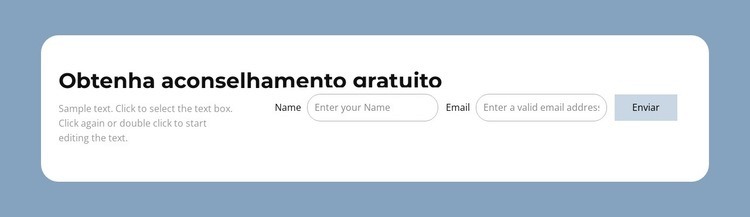 Obtenha aconselhamento gratuito Modelo HTML5