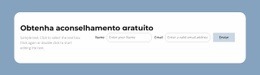 Obtenha Aconselhamento Gratuito - Tema Da Página