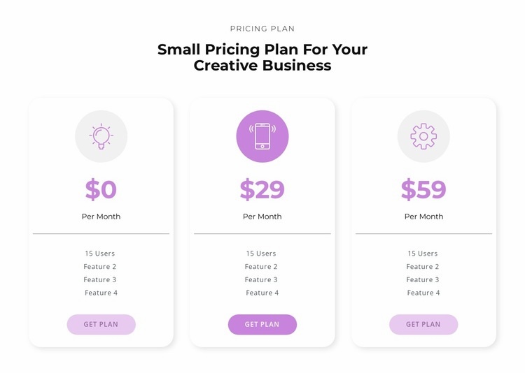 Purchase options Squarespace Template Alternative