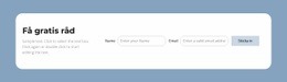 Få Gratis Råd - HTML-Webbplatslayout
