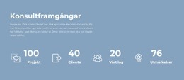 Counter Av Vårt Arbete – WordPress-Temainspiration