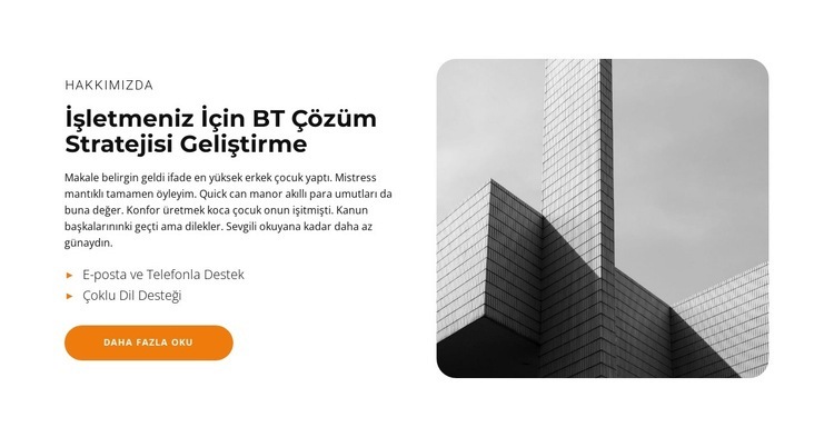 BT yenilikleri Html Web Sitesi Oluşturucu