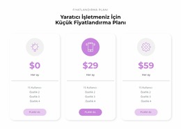 Satın Alma Seçenekleri - Joomla Web Sitesi Şablonu