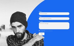 Layout CSS Per Scrivi Al Nostro Supporto Tecnico