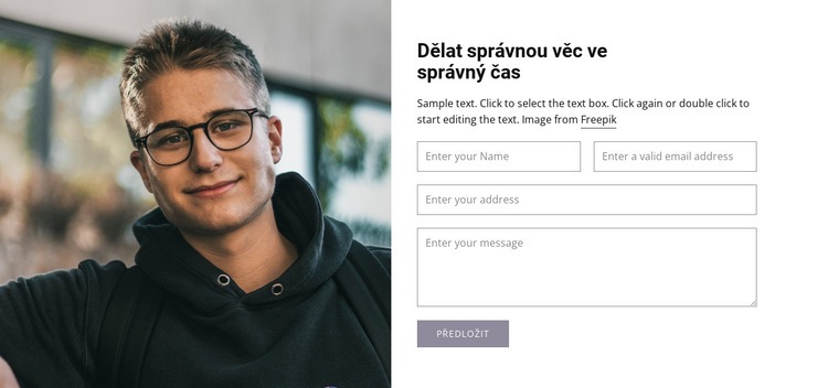 Kontaktujte naše specialisty Šablona HTML