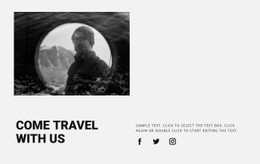 Travel In Groups CSS Website Template