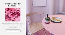 Ideen Für Gesunde Ernährung - Responsives Design