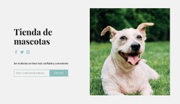 Compra Todo Para Tu Perro: Plantilla De Página HTML
