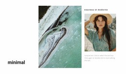 Textures Spatiales À La Mode – Modèle Premium