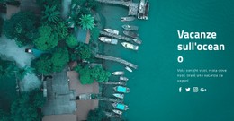 HTML Reattivo Per Vacanze Al Mare
