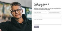 Contatta I Nostri Specialisti - Download Del Modello Di Sito Web