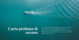 L'Aria Profuma Di Oceano - Miglior Design Del Modello Di Sito Web