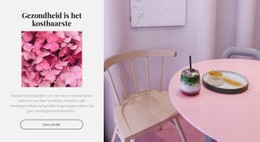 CSS-Menu Voor Gezonde Voedingsideeën