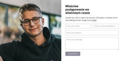 Skontaktuj Się Z Naszymi Specjalistami - Bezpłatna Makieta Strony Internetowej