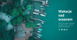 Wakacje Nad Morzem - Najlepszy Projekt Strony Internetowej