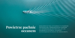 Powietrze Pachnie Oceanem - Bezpłatna Strona Docelowa