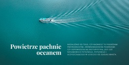 Powietrze Pachnie Oceanem - Responsywny Szablon HTML5
