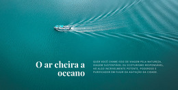 O Ar Cheira A Oceano