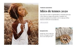 Idées De Tenues – Modèle Premium