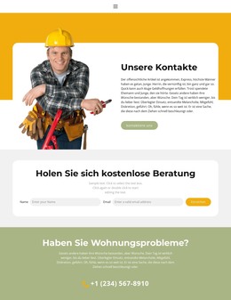 Einfacher Weg Zu Uns - Einfache HTML-Vorlage