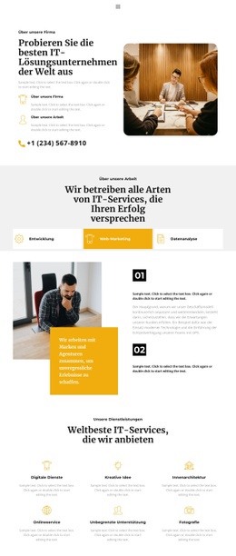 Einfacher Weg Zu Uns - HTML Website Creator