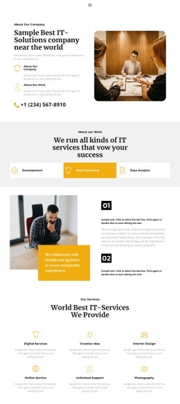 Easy Way To Us - Homepage Design For Inspiration