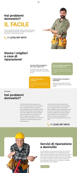 Any Housing Problems - Modello Di Pagina HTML