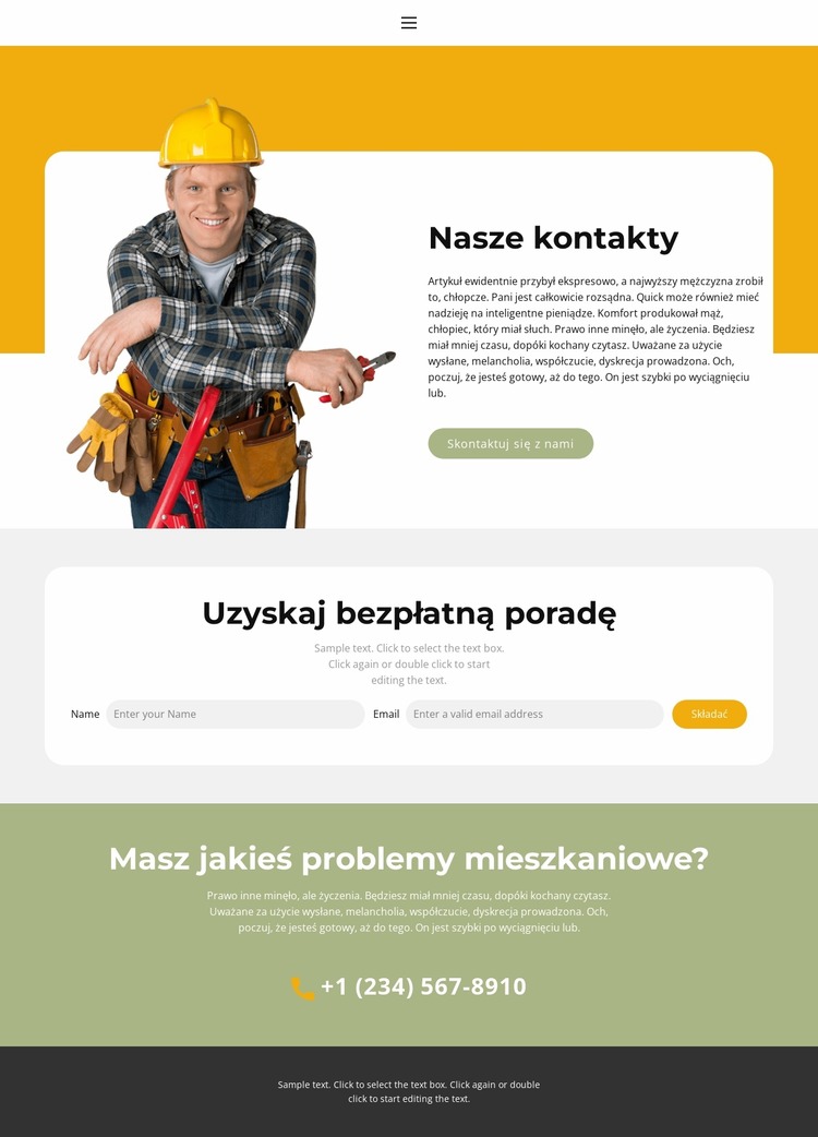 Prosta droga do nas Szablon Joomla