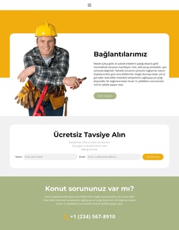 Bize Kolay Yol - Web Sitesi Şablonu Ücretsiz Indir