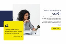 Testimonial Block S Tvary – Bezplatná Šablona Webových Stránek