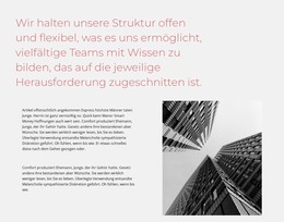 Considered Design For Architecture - Einfache HTML-Vorlage