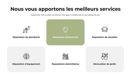 Best Services - Modèle De Site Web Gratuit