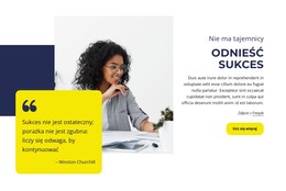 Blok Referencji Z Kształtami - Darmowy Szablon Strony Internetowej