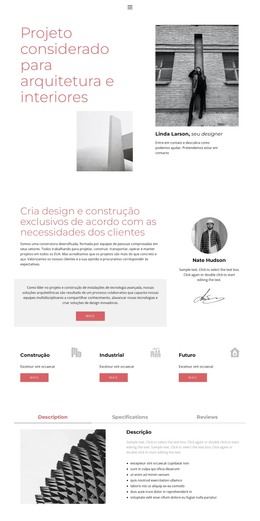 Laconic Design - Modelo De Página HTML