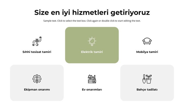 Best services Açılış sayfası