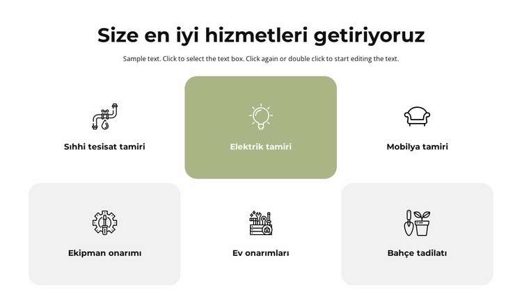 Best services Web Sitesi Mockup'ı