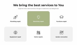 Best Services - Modern Landing Page