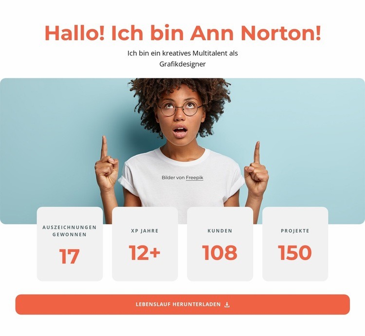 Anna Norton HTML Website Builder