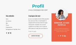 Profil De Designer Créatif